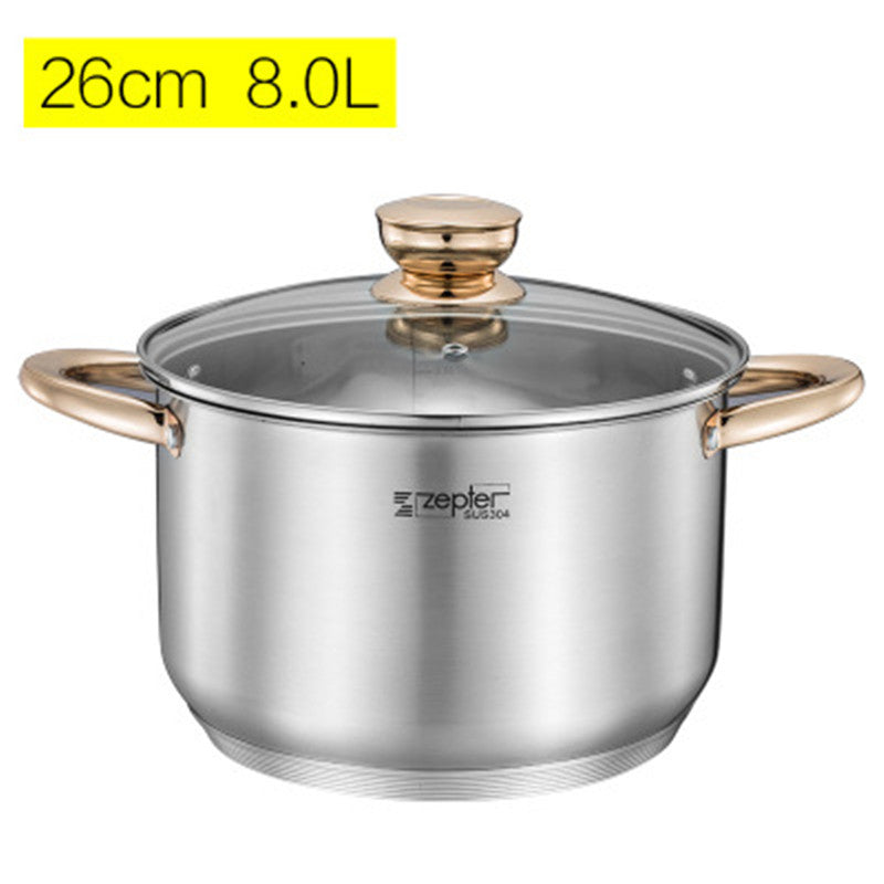 Thickened Stainless Steel Soup Pot