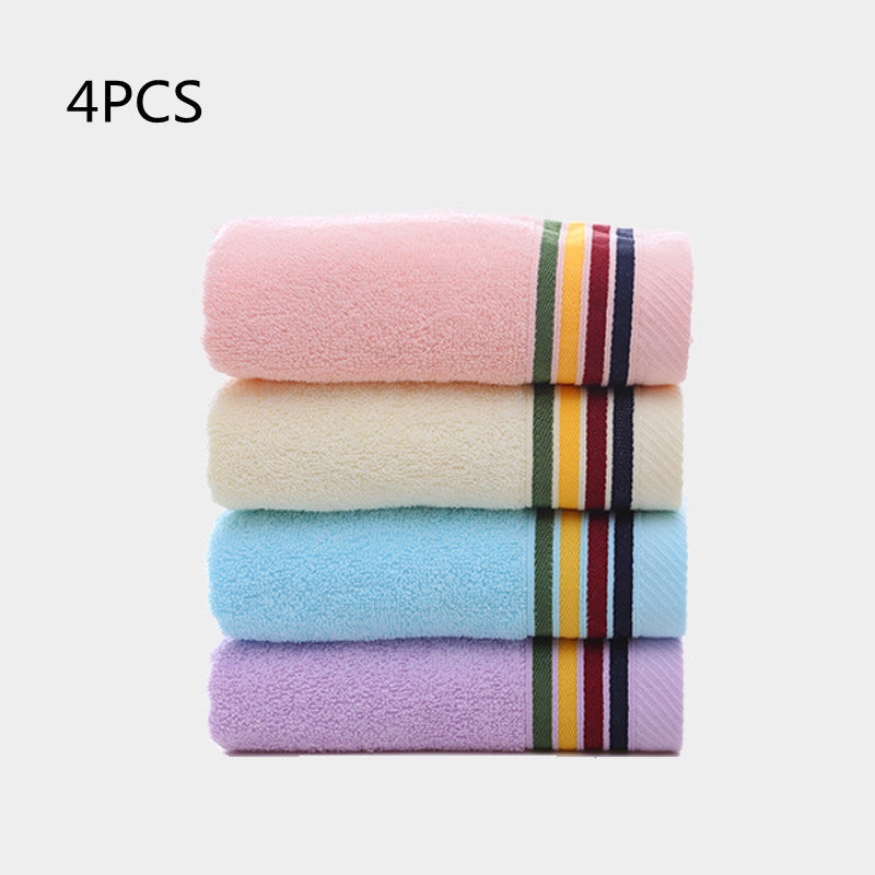 4 Packs Of Towels, Pure Cotton Household