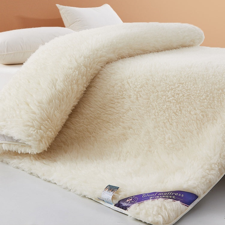 Household Winter Warm Pad Mattress Lambswool Mattress Single Winter Thickening