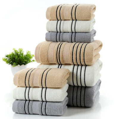 Pure Cotton Bath Towel Set