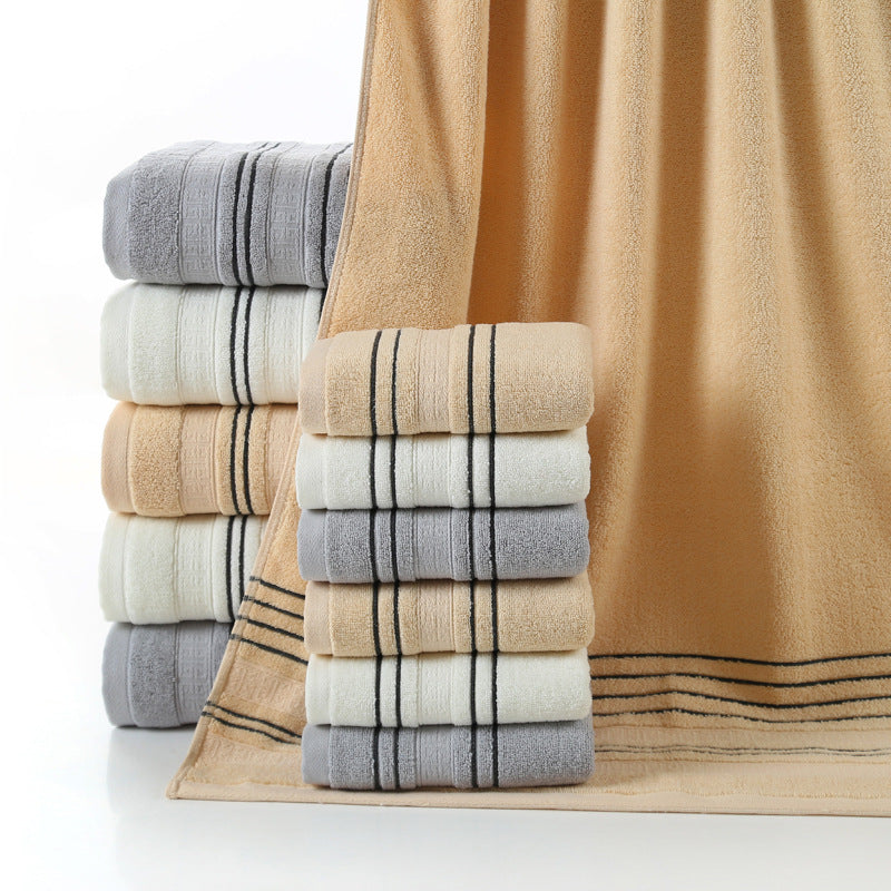 Pure Cotton Bath Towel Set