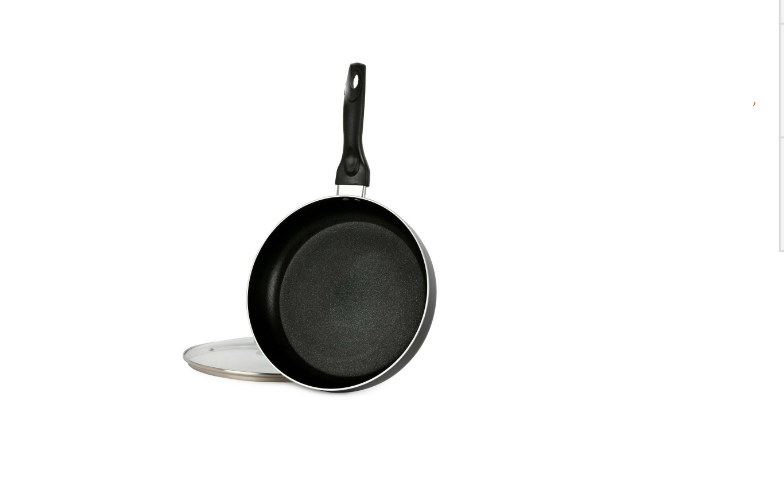 UWEVO Classic Induction Non Stick Frying Pan with Lid 22 - 28 cm