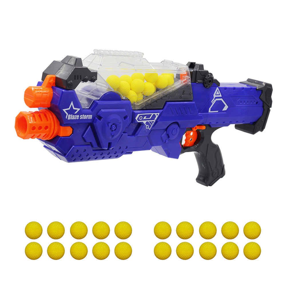 Electric soft ball toy gun