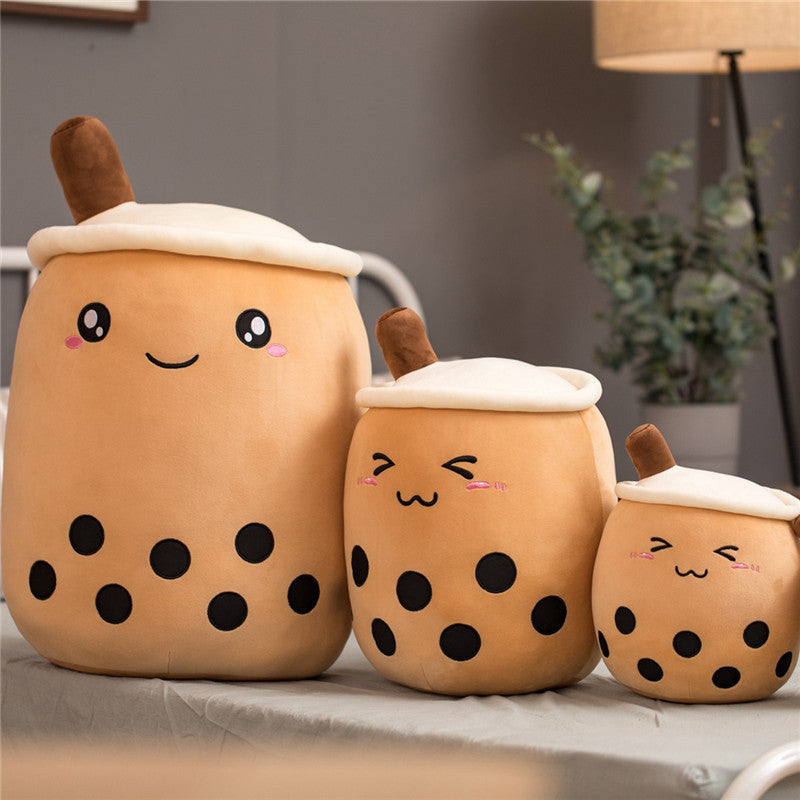 Plush Stuffed Soft Milk Boba Tea Kids