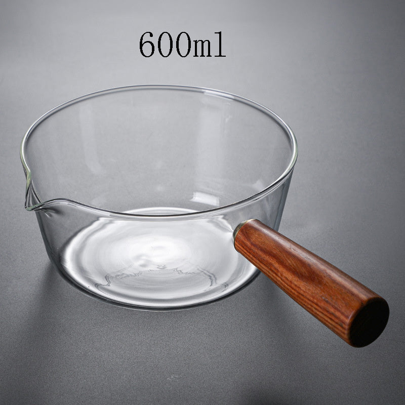 Borosilicate glass household soup pot