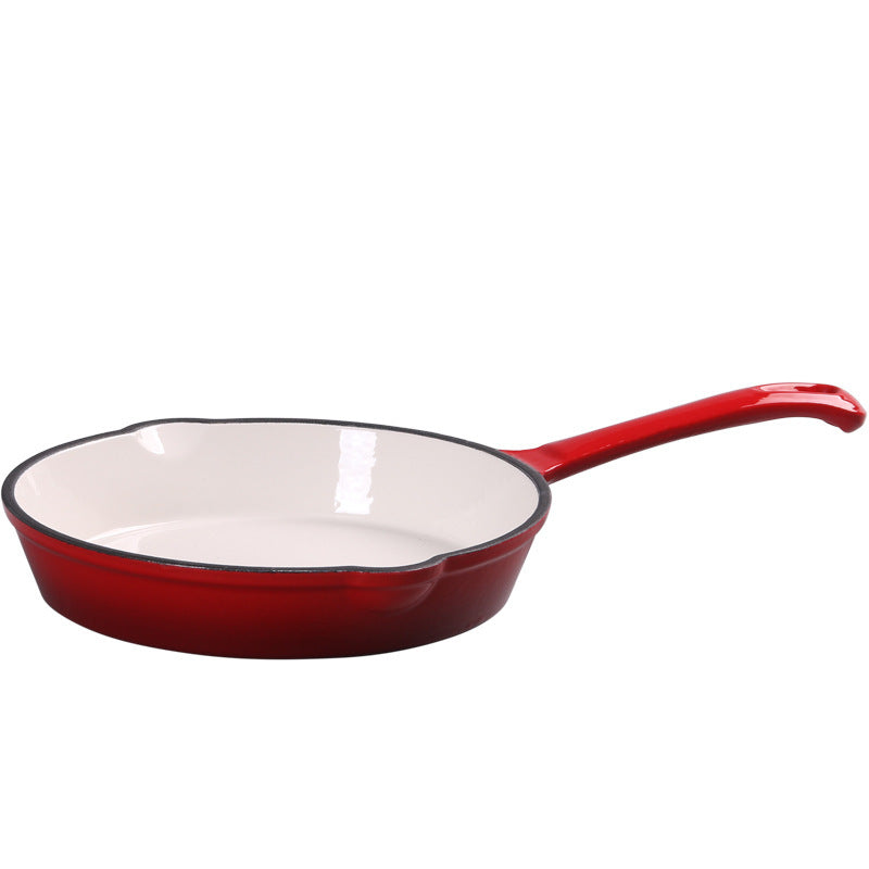 Enameled Cast-iron Non-stick Saute Frying Pan