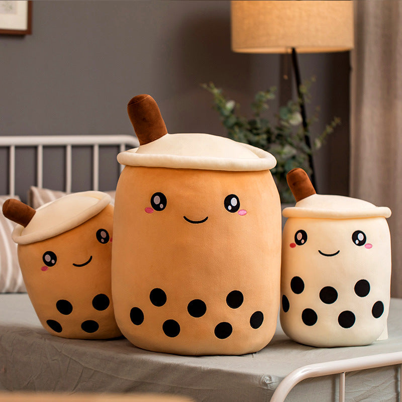 Plush Stuffed Soft Milk Boba Tea Kids