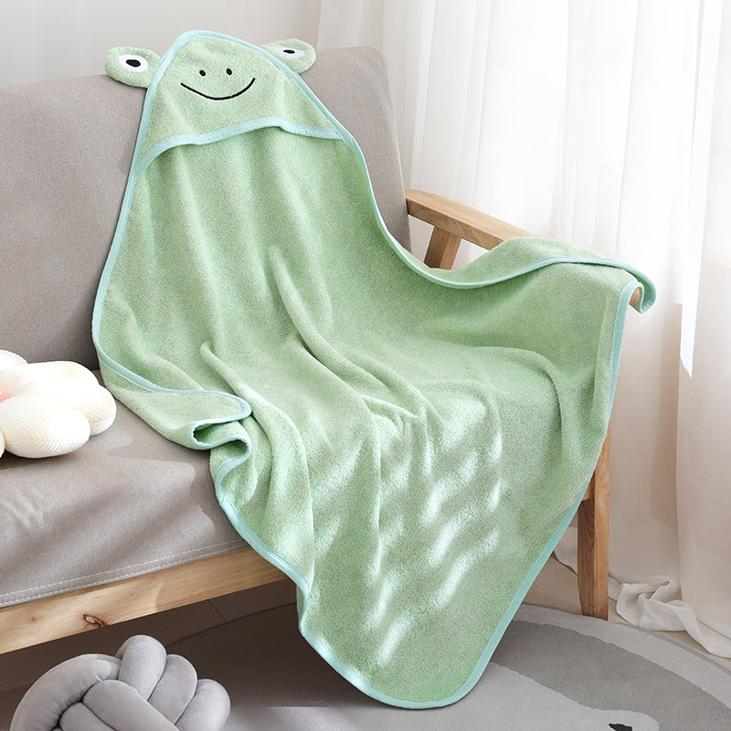 Children's Hooded Towel Poncho