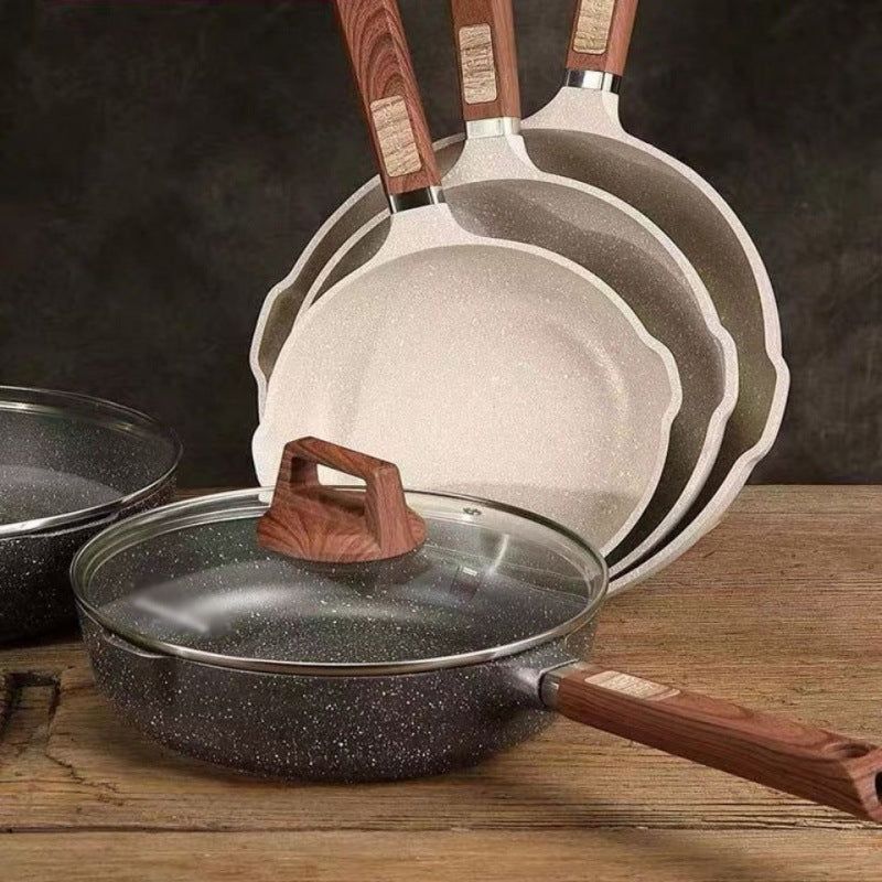 Non Stick Induction Frying Pan With Lid