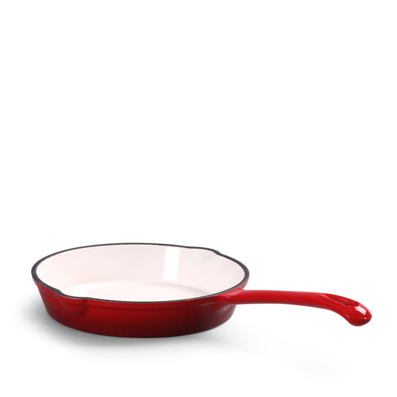 Enameled Cast-iron Non-stick Saute Frying Pan