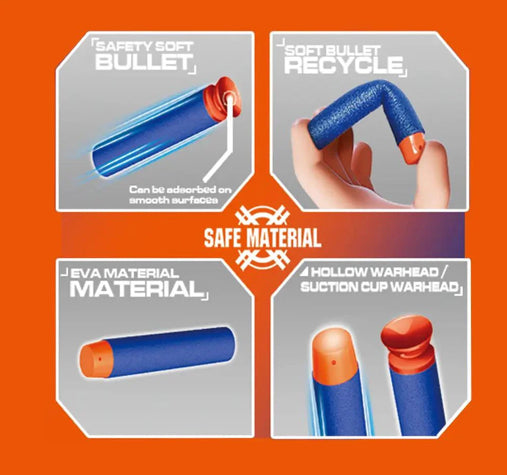 Electric soft bullet toy gun 9937