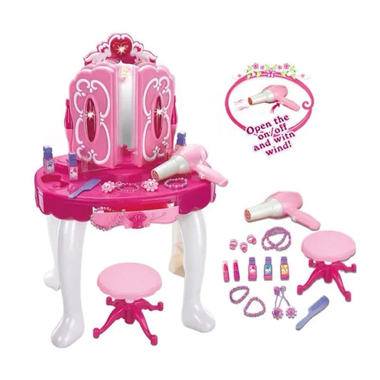 Musical Dressing Table Childrens Toy Set