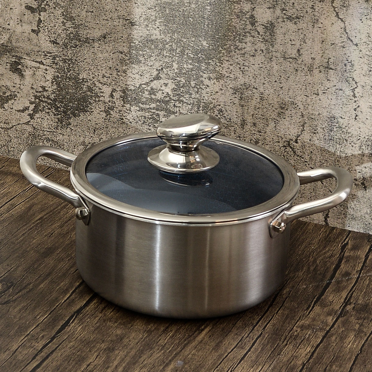 Non-stick Stainless Steel Casserole Pot