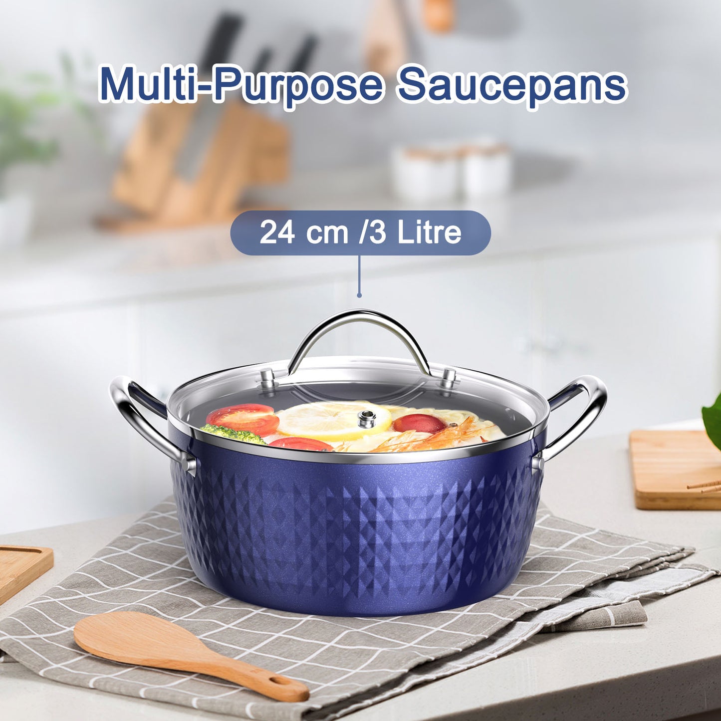 Induction Casserole with lid