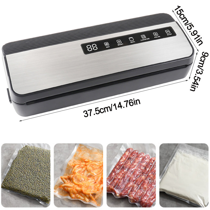 Electric Food Vacuum Sealer Automatic Dry Wet Sealing Packaging Machine