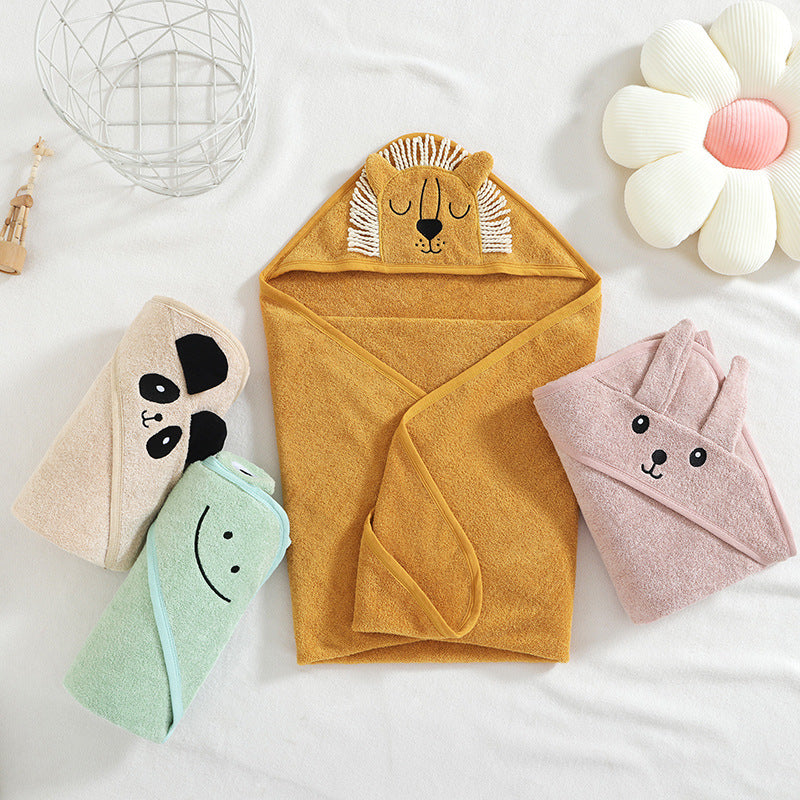 Children's Hooded Towel Poncho