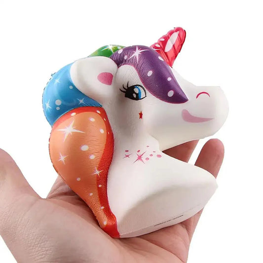 12 pieces decompression squeeze unicorn toys